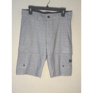 Ocean Current Men's Cargo Board Hybrid Shorts Lightweight /Stretch Blue‎ Size 30